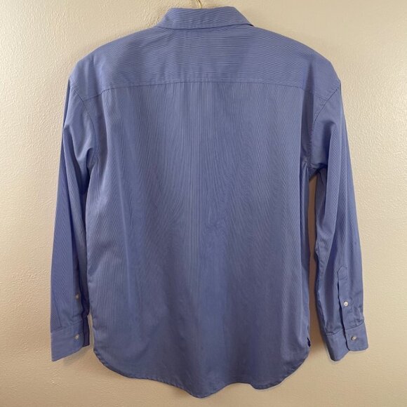 Lauren Ralph Lauren Black Label Stripe Shirt Size Medium - Picture 8 of 9